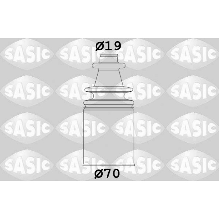 SASIC Faltenbalgsatz, Antriebswelle 2873683 SASIC Faltenbalgsatz, Antriebswelle 2873683