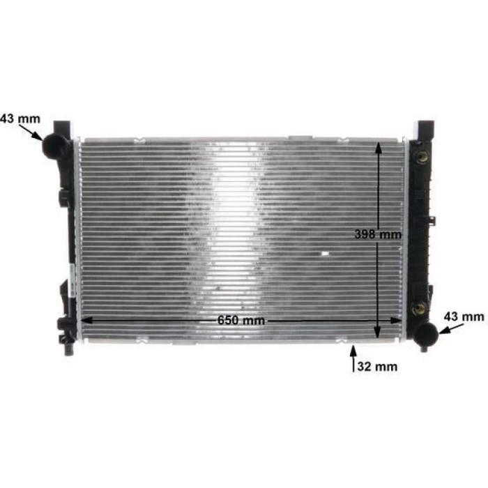 MAHLE Kühler, Motorkühlung CR 1478 000S MAHLE Kühler, Motorkühlung CR 1478 000S