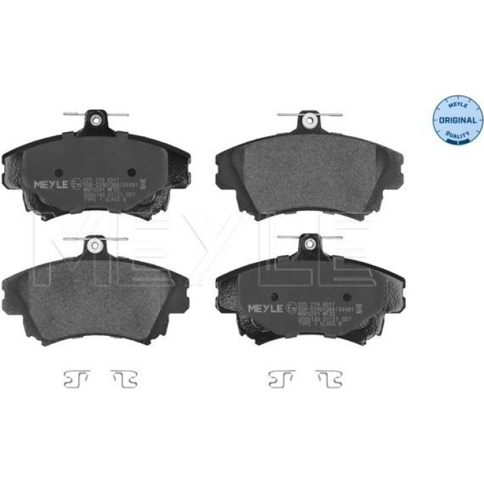 MEYLE Bremsbelagsatz Volvo S40/V40 252198317