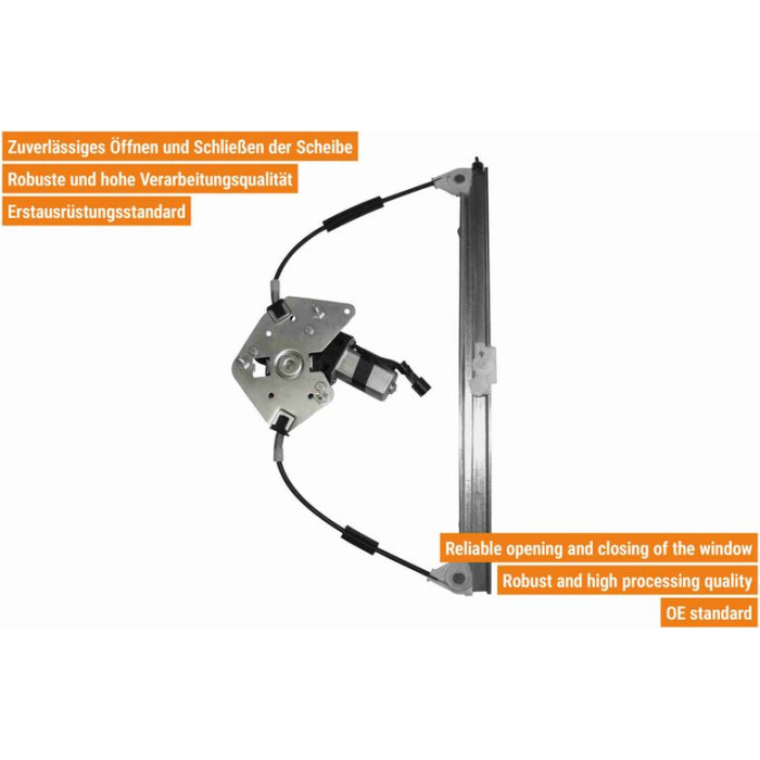 VAICO V46-0495 Fensterheber vorne rechts, elektrisch, mit Motor