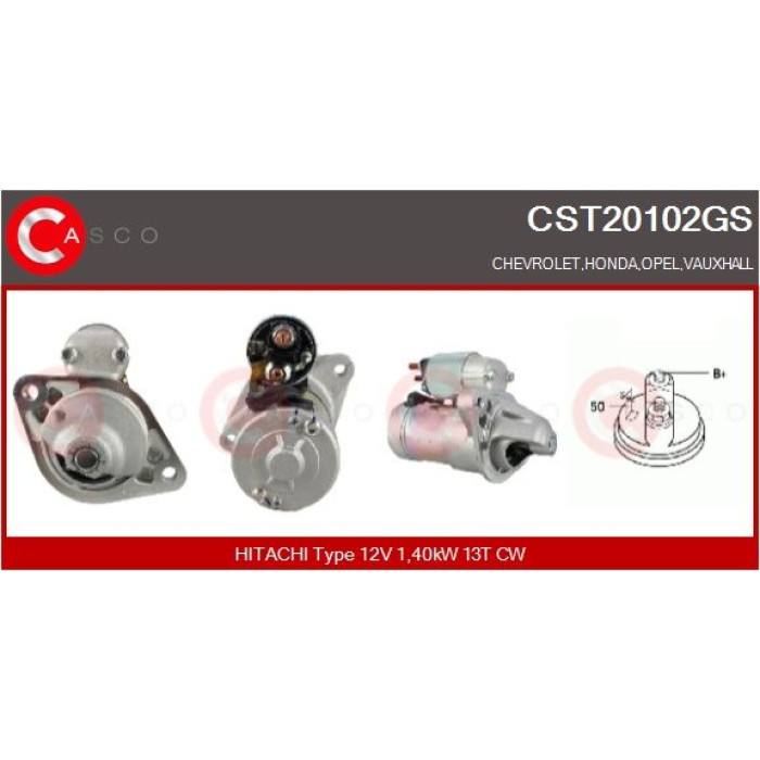 CASCO Anlasser CST20102GS CASCO Anlasser CST20102GS