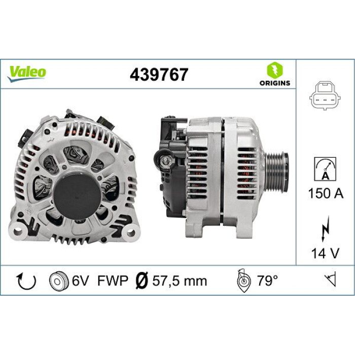 Valeo Lichtmaschine 439767