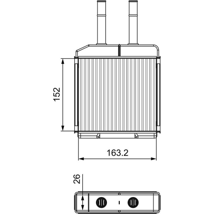 Valeo Wärmetauscher 811522