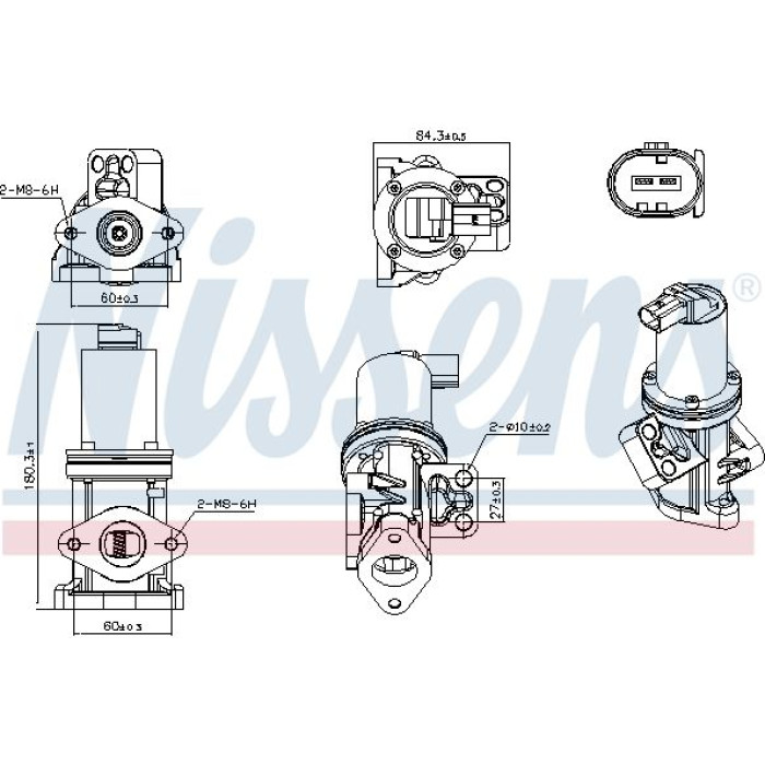Nissens AGR-Ventil NIS98308
