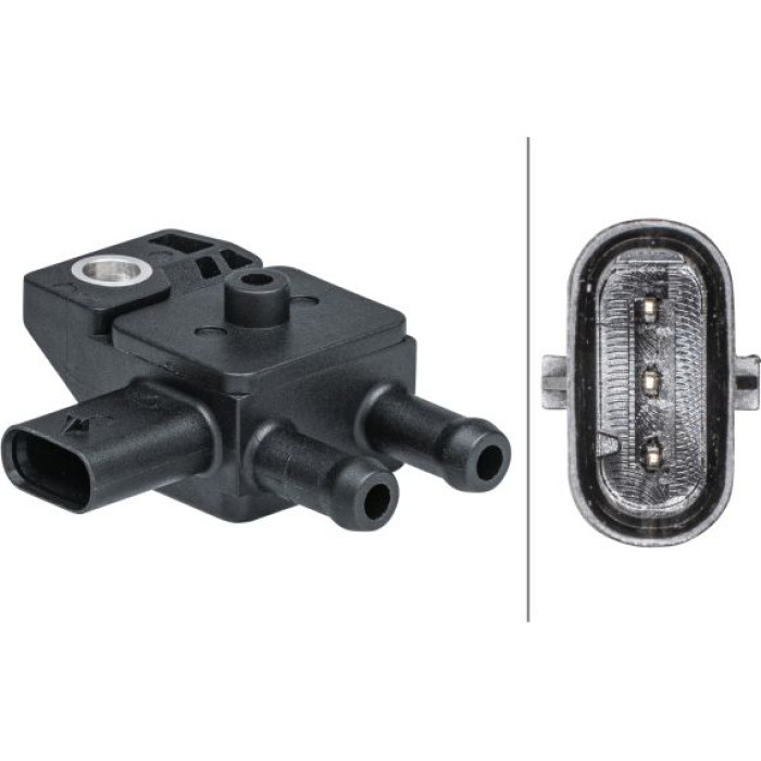 HELLA Sensor, Abgasdruck 6PP 009 403-421 HELLA Sensor, Abgasdruck 6PP 009 403-421