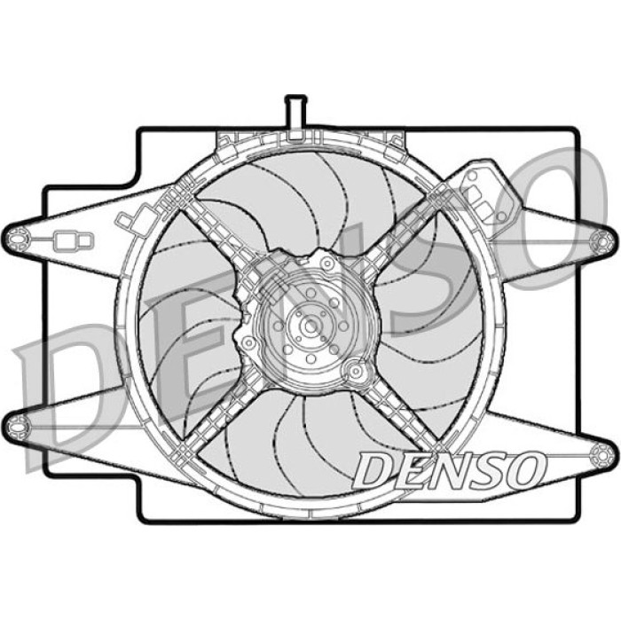 Denso Kühlerlüfter DER01001 Denso Kühlerlüfter DER01001