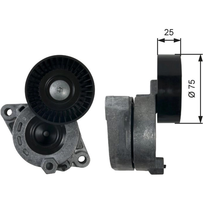 Gates Spannrolle T39169