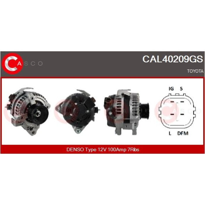 CASCO Generator CAL40209GS CASCO Generator CAL40209GS