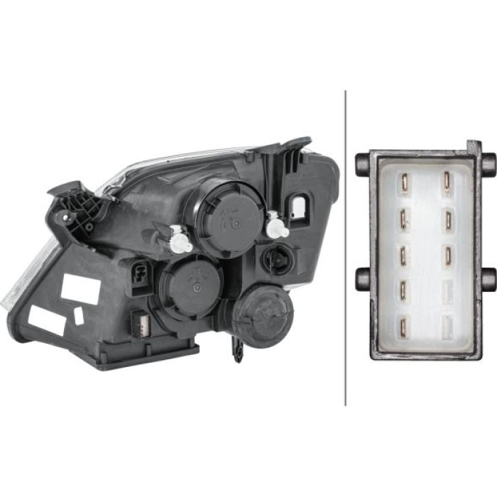1EE 354 535-021 SCHEINWERFER R H7/H1 HELLA 1EE 354 535-021 SCHEINWERFER R H7/H1 HELLA