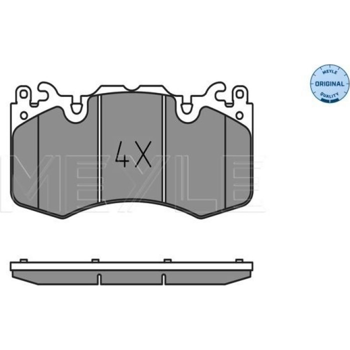MEYLE Bremsbelagsatz Landrover Range Rover 11 252465916 MEYLE Bremsbelagsatz Landrover Range Rover 11 252465916