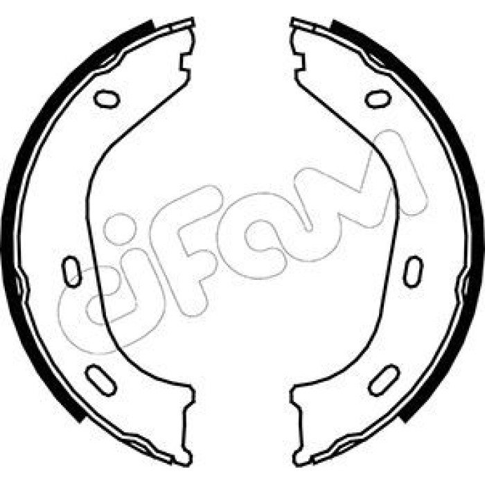 CIFAM Bremsbackensatz, Feststellbremse 153-232 CIFAM Bremsbackensatz, Feststellbremse 153-232