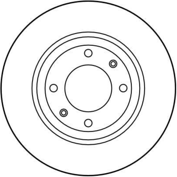 TRW Bremsscheibe Peugeot 206/Par DF1220 TRW Bremsscheibe Peugeot 206/Par DF1220
