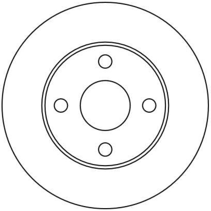 TRW Bremsscheibe DF2668 TRW Bremsscheibe DF2668
