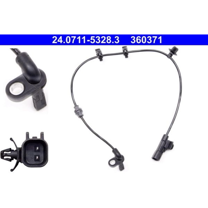 ATE ABS-Sensor 24.0711-5328.3 ATE ABS-Sensor 24.0711-5328.3