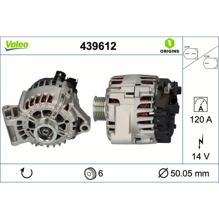 Valeo Lichtmaschine 439612