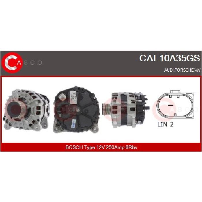 CASCO Generator CAL10A35GS CASCO Generator CAL10A35GS