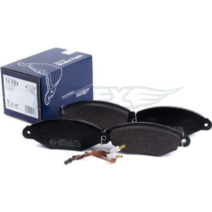TX 11-751 TOMEX brakes Bremsbelagsatz, Scheibenbremse TX 11-751 TX 11-751 TOMEX brakes Bremsbelagsatz, Scheibenbremse TX 11-751
