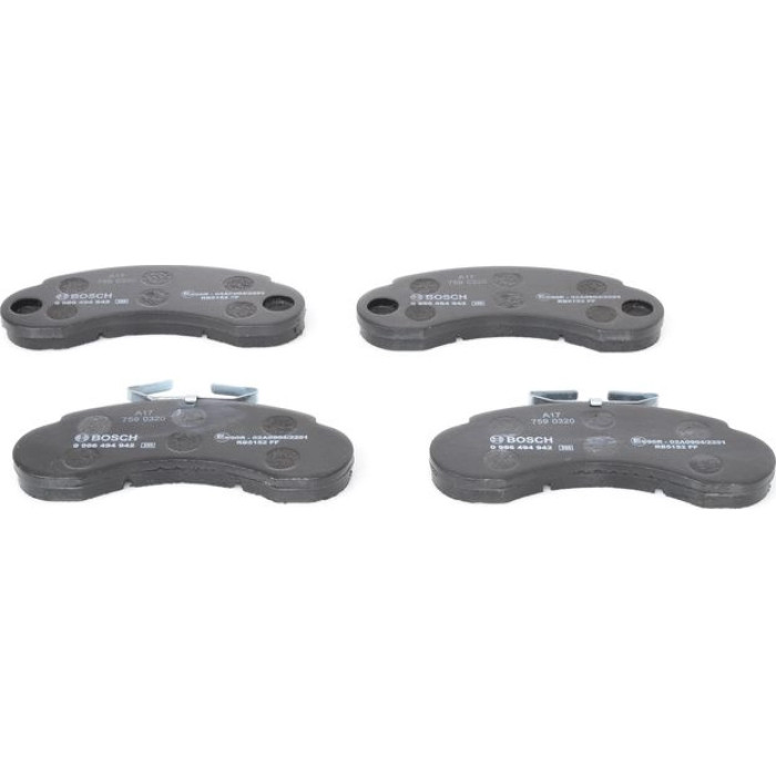 Bosch Bremsbelagsatz Vorderachse 0 986 494 942 Bosch Bremsbelagsatz Vorderachse 0 986 494 942