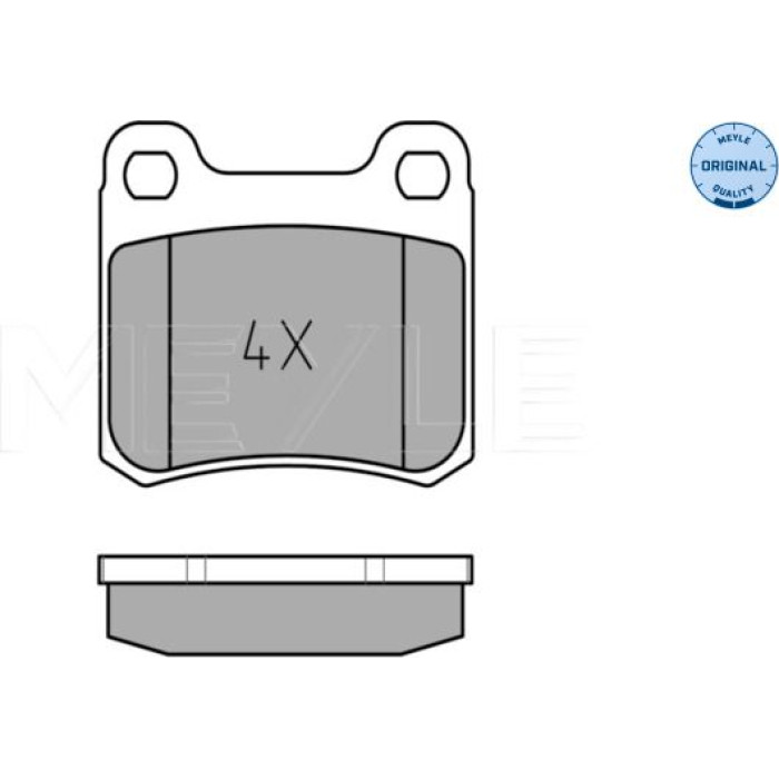 MEYLE Bremsbelagsatz Mercedes-Benz W201 82-93 252068713 MEYLE Bremsbelagsatz Mercedes-Benz W201 82-93 252068713