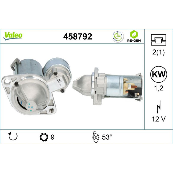 Valeo Anlasser 458792 Valeo Anlasser 458792