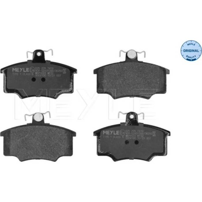 MEYLE Bremsbelagsatz VW A80 -86 Zwyk 252057419 MEYLE Bremsbelagsatz VW A80 -86 Zwyk 252057419