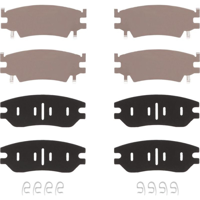 TRW Bremsbeläge Hinterachse GDB4459 TRW Bremsbeläge Hinterachse GDB4459