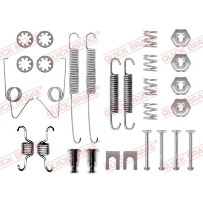 Quick Brake Montagesatz für Bremsbacken 105-0614 Quick Brake Montagesatz für Bremsbacken 105-0614