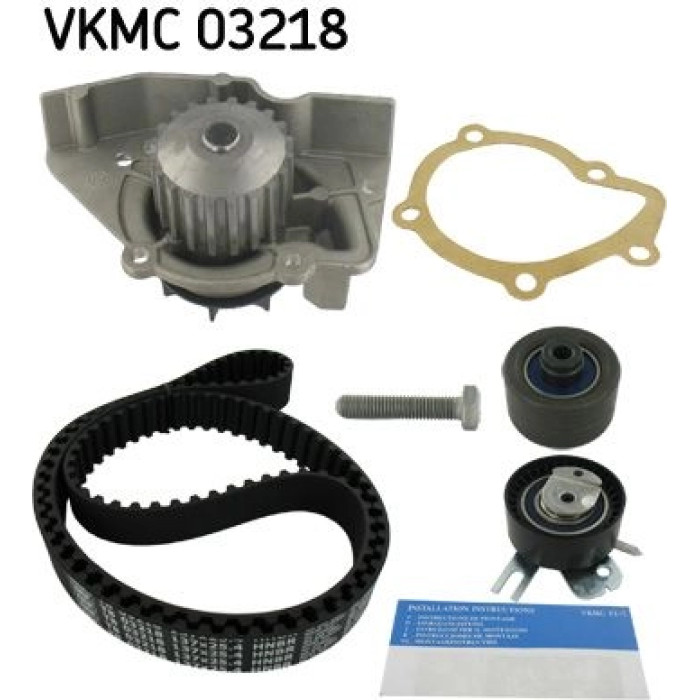 SKF Zahnriemensatz mit Wasserpumpe VKMC 03218 SKF Zahnriemensatz mit Wasserpumpe VKMC 03218
