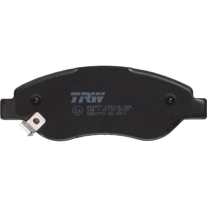 GDB1713 TRW Bremsbeläge Vorderachse GDB1713 GDB1713 TRW Bremsbeläge Vorderachse GDB1713