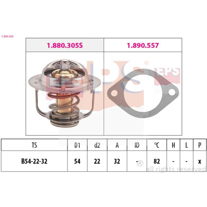 EPS Thermostat 1.880.305 EPS Thermostat 1.880.305