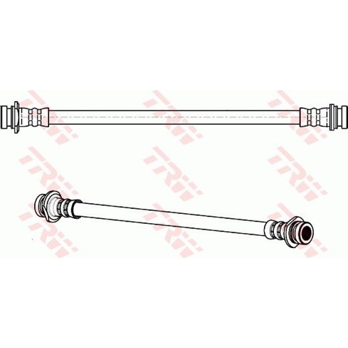 TRW Bremsschlauch Hinterachse PHA565 TRW Bremsschlauch Hinterachse PHA565