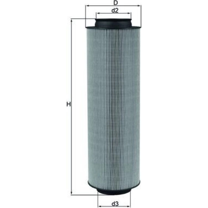MAHLE Luftfilter LX 791 MAHLE Luftfilter LX 791