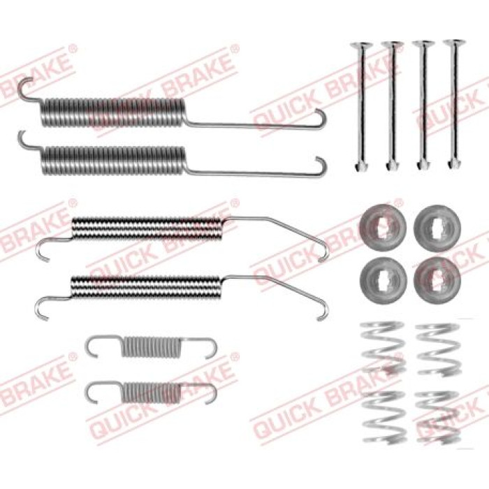Quick Brake Montagesatz für Bremsbacken 105-0845 Quick Brake Montagesatz für Bremsbacken 105-0845
