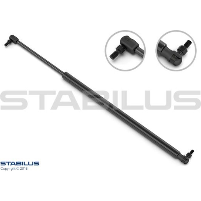 Stabilus Gasdruckfeder (Gasfeder), Heckklappendämpfer, 180 N, 465 mm - 583880 Stabilus Gasdruckfeder (Gasfeder), Heckklappendämpfer, 180 N, 465 mm - 583880