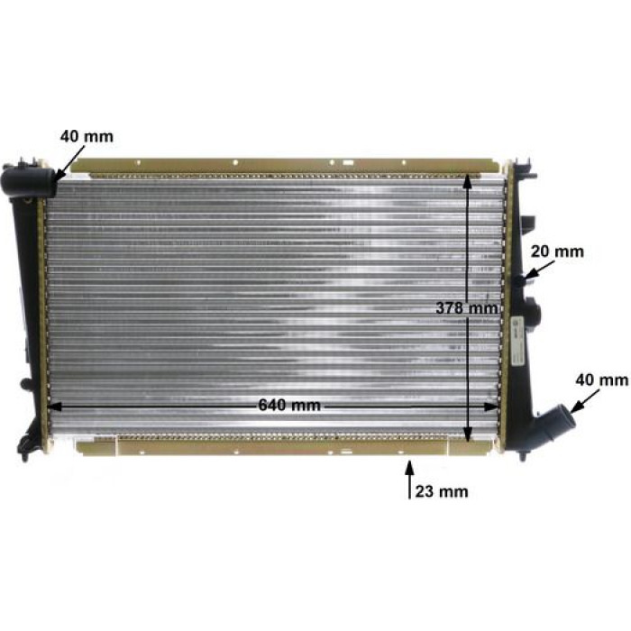 MAHLE Kühler, Motorkühlung CR 586 000S
