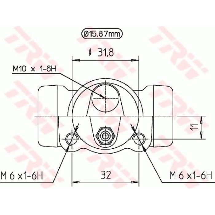 TRW Radbremszylinder BWB130 TRW Radbremszylinder BWB130