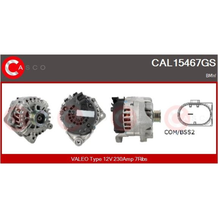 CASCO Generator CAL15467GS CASCO Generator CAL15467GS