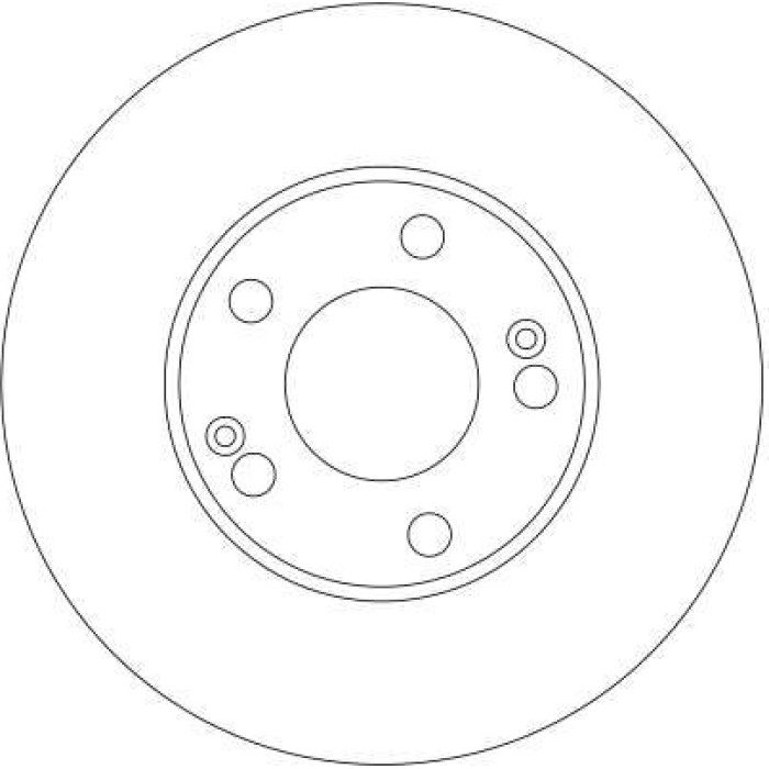 TRW Bremsscheibe Hyundai P. Santa DF4291 TRW Bremsscheibe Hyundai P. Santa DF4291