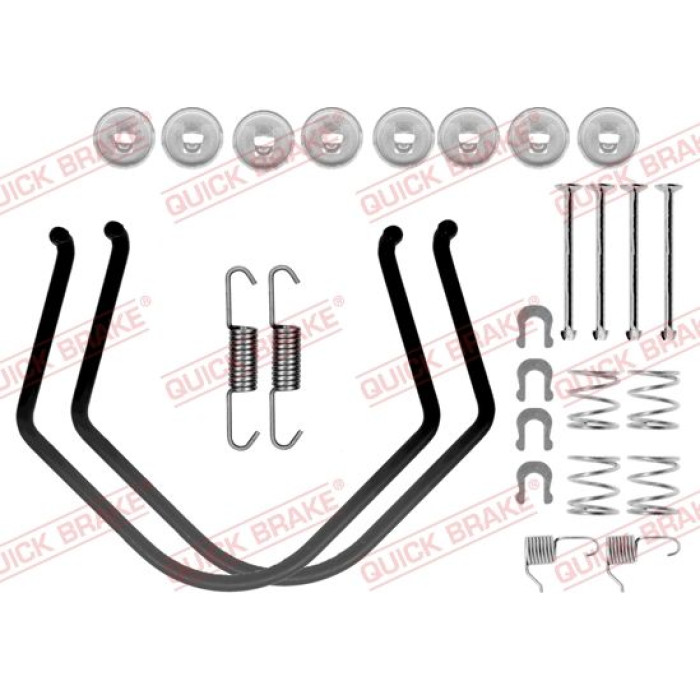 Quick Brake Montagesatz für Bremsbacken 105-0638 Quick Brake Montagesatz für Bremsbacken 105-0638