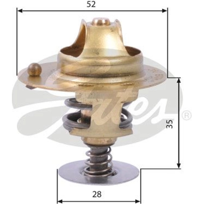 Gates Kühlmittelthermostat TH14178G1 Gates Kühlmittelthermostat TH14178G1