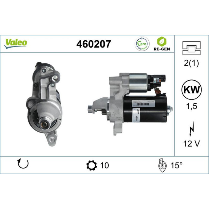 Valeo Anlasser 460207 Valeo Anlasser 460207