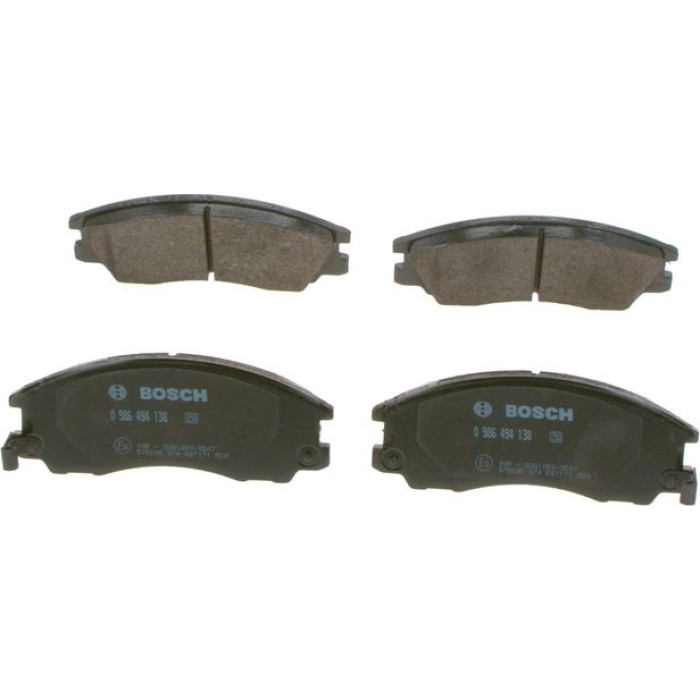 Bosch Bremsbelagsatz 0 986 494 138 Bosch Bremsbelagsatz 0 986 494 138
