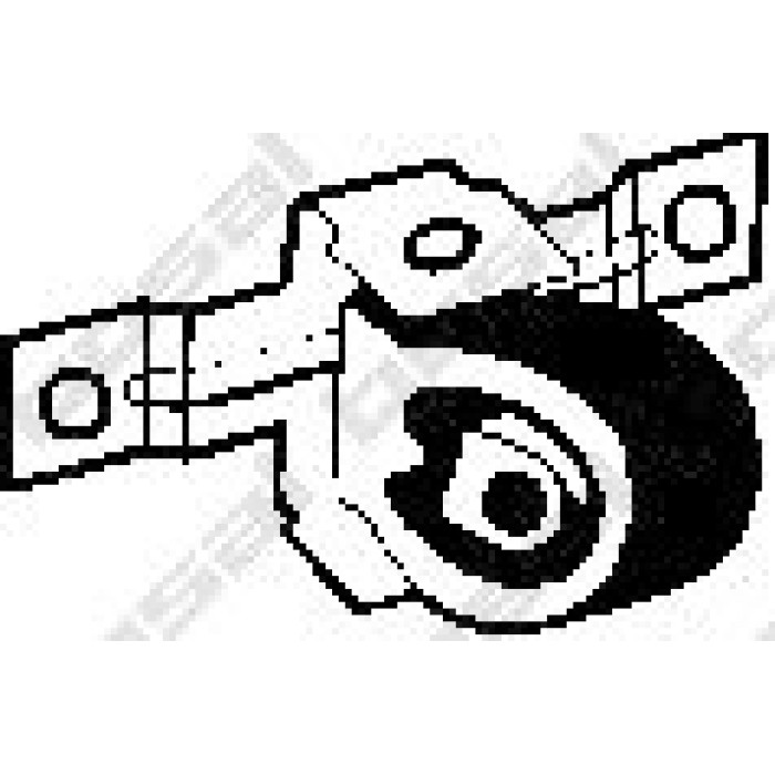 Bosal Abgasanlagenhalter 255-308 Bosal Abgasanlagenhalter 255-308