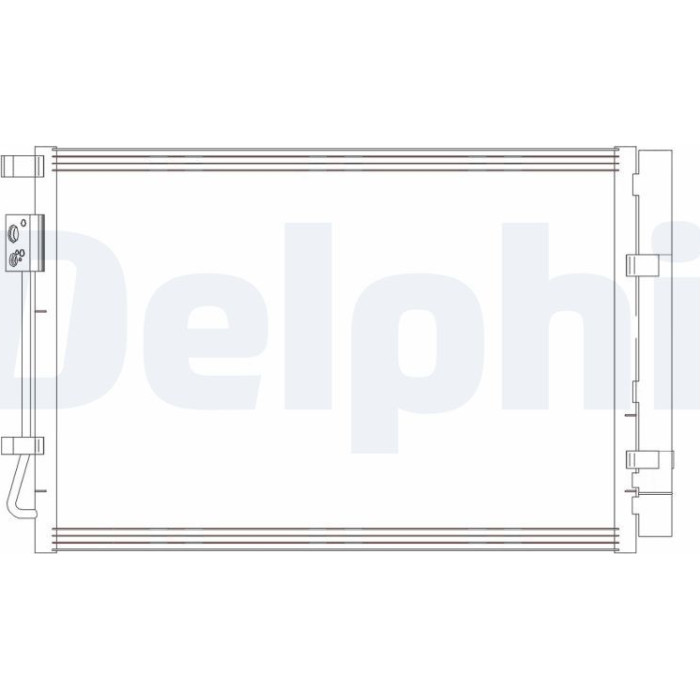 Delphi Klimakondensator CF20414 Delphi Klimakondensator CF20414