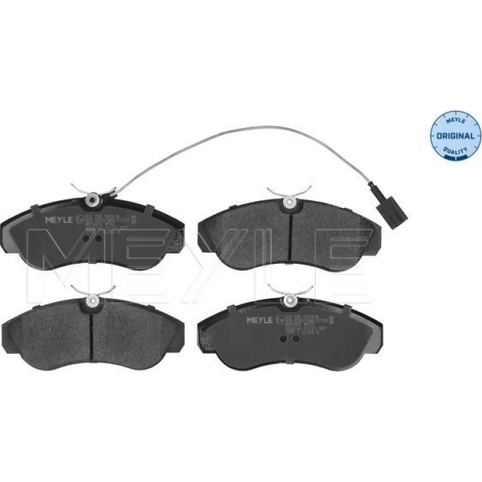 MEYLE Bremsbelagsatz Fiat Ducato 98-02 Mit Sensor 025 236 0319/W MEYLE Bremsbelagsatz Fiat Ducato 98-02 Mit Sensor 025 236 0319/W