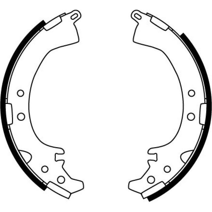GS8999 TRW Bremsbackensatz GS8999