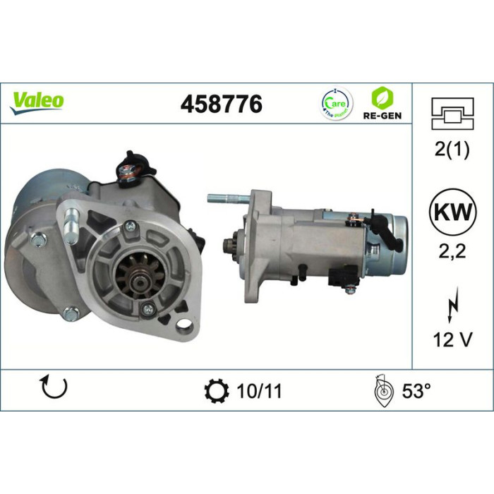 Valeo Anlasser 458776 Valeo Anlasser 458776