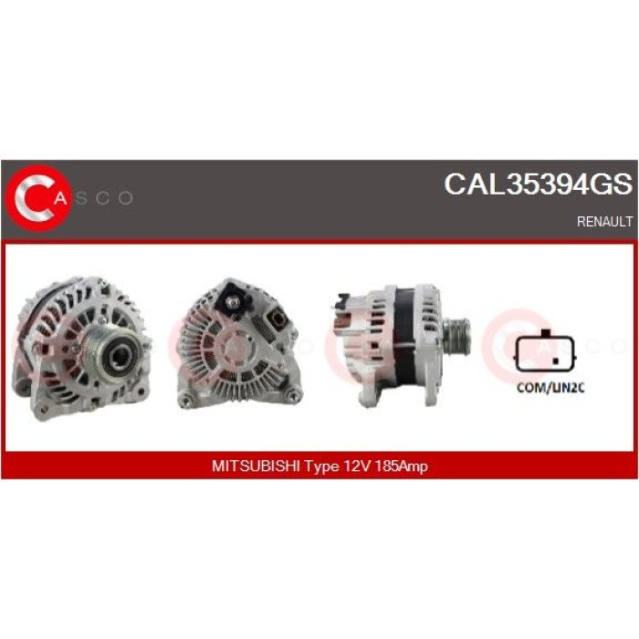 CASCO Generator CAL35394GS CASCO Generator CAL35394GS