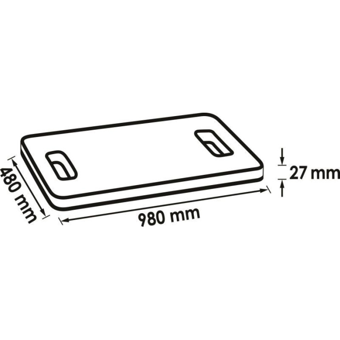 VIGOR Knieunterlage V2338-XL