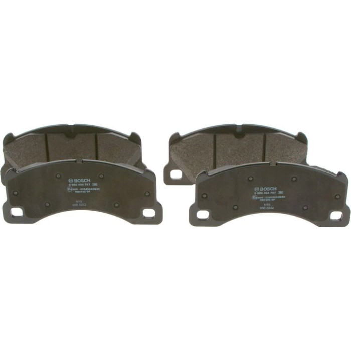 Bosch Bremsbelagsatz Vorderachse 0 986 494 787 Bosch Bremsbelagsatz Vorderachse 0 986 494 787